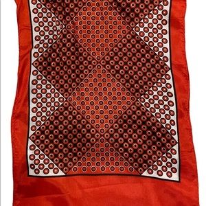 Royal Accessories Red‎ & Black Acetate Scarf